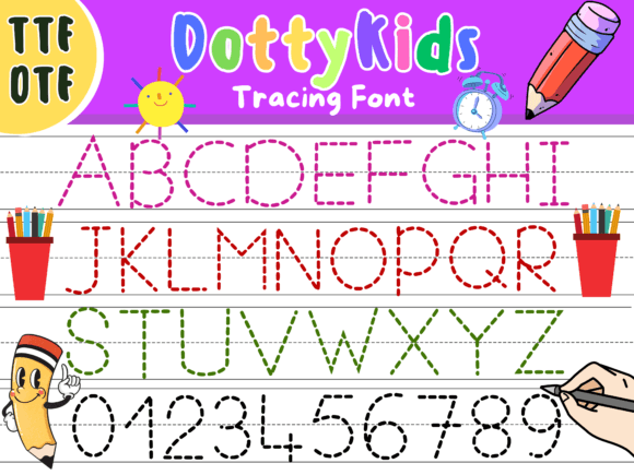 Designing for Young Minds with the Dotty Kids Font
