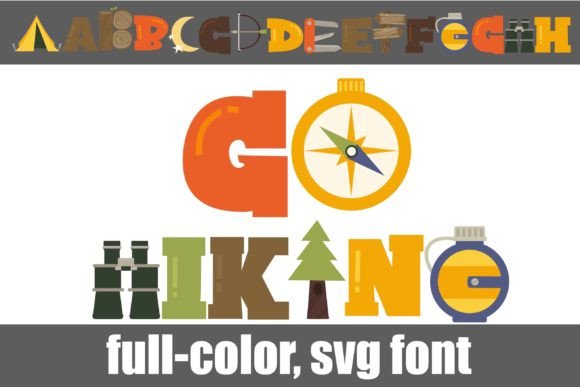 Go Hiking: A Typeface That Brings the Trail to Your Designs