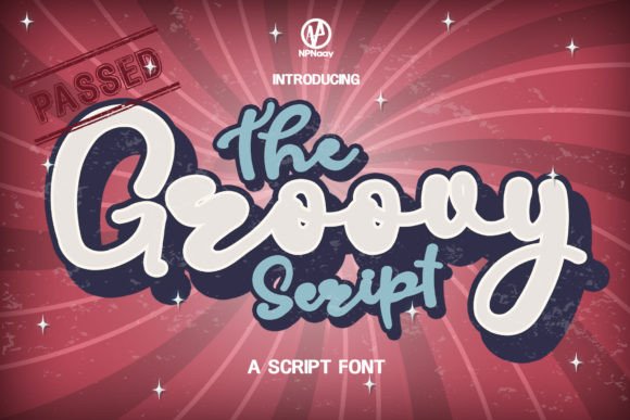 Groovy Script: A Vintage Vibe for Modern Designs