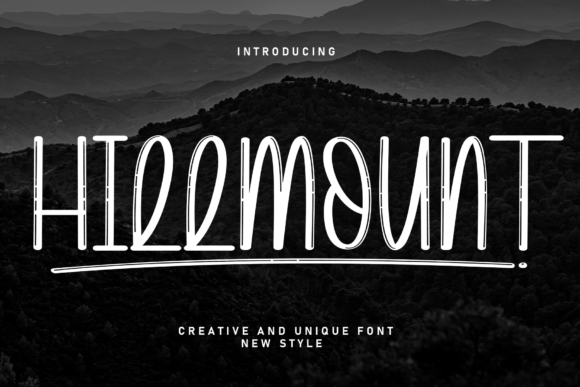 Hillmount: The Handwritten Font That Feels Like a Warm Hug