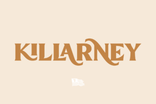 Killarney: The Bold Display Font Shaping Modern Brands