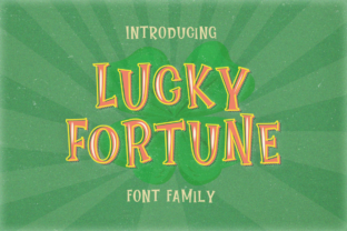 Lucky Fortune Family: A Playful Handmade Font for Creative Projects