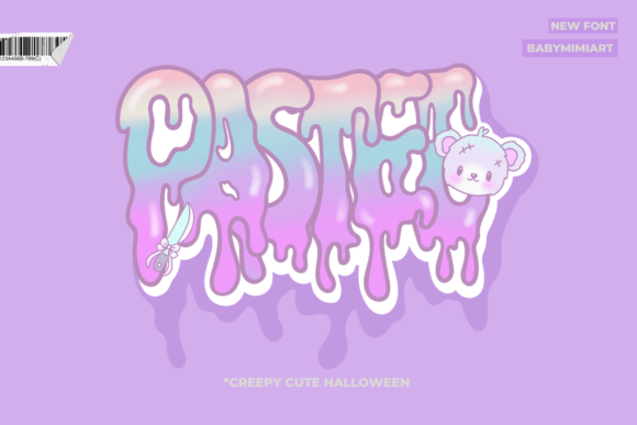 Pastel: The Spooky-Cute Font Blending Goth and Sweet