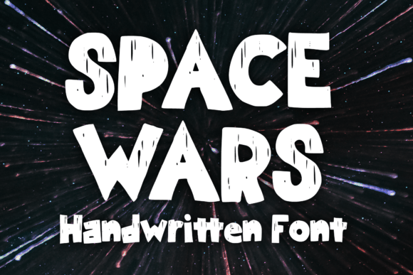Space Wars: A Grunge Display Font for Bold, Creative Projects
