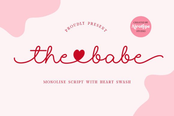 The Babe: A Handwritten Font with a Heartfelt Touch