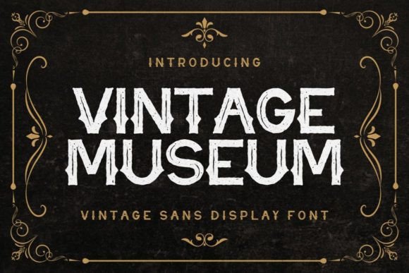 Why Vintage Museum Is the Display Font Your Brand Has Been Missing
