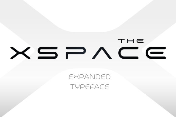 X-Space: A Futuristic Display Font for Modern Designers