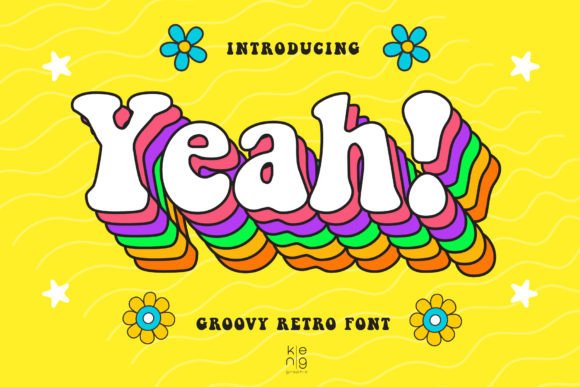 Yeah: The Comic-Style Font That Grabs Instant Attention